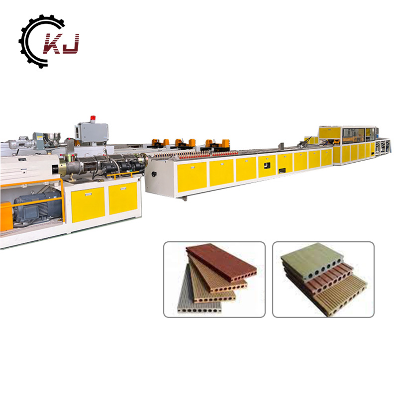 Wood Plastic Composite WPC Fluted Wall Profile Ukwenza Machine